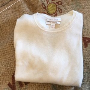 Ellen Tracy lightweight cashmere sweater.